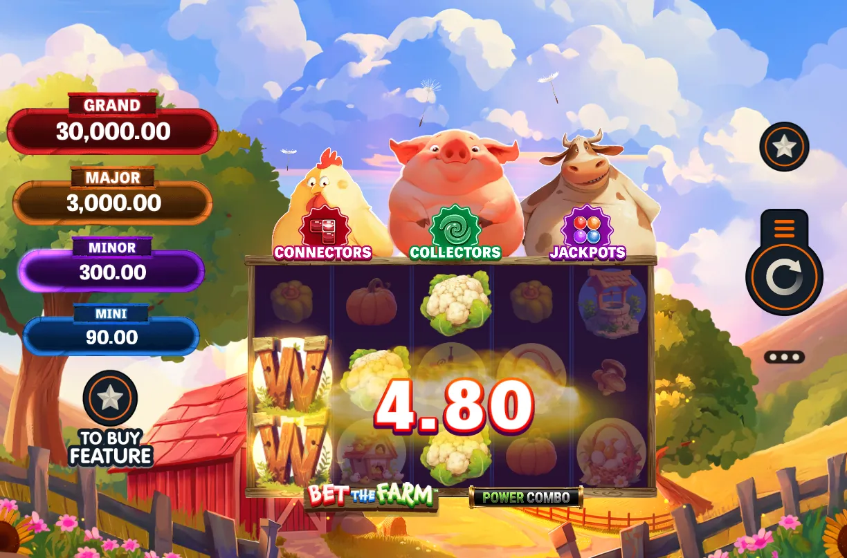 Bet the Farm Power Combo Slot
